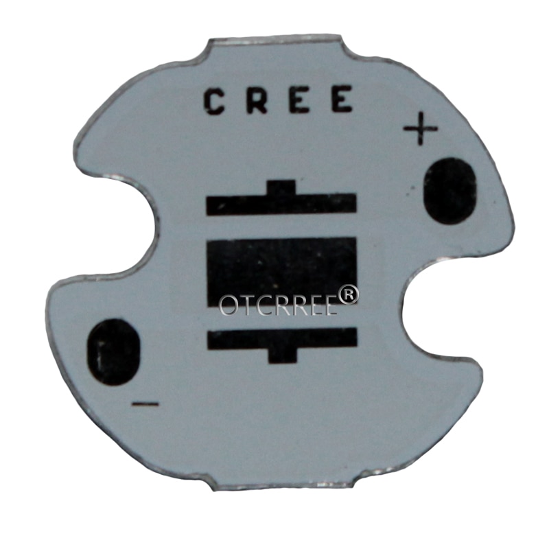 Cree XML2 XM-L2 XML T6 5050 led pcb płyta aluminiowa radiator płyta podstawowa płytka drukowana 32/25/20/16mm dla DIY światła