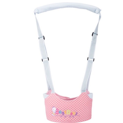 Arnés de para bebé, asistente de seguridad para aprender a caminar, cinturón para caminar para niño pequeño,: Rosa