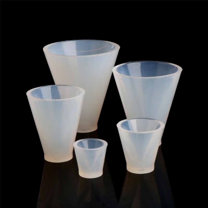 Triangular Pyramid Cone Mold Jewelry Making Tools Mold Pendant Silicone Resin Craft DIY Silicone Mold Candles