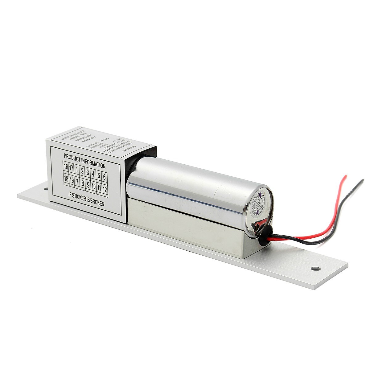 Mortise Lock Magnetic Concealed For Access Control Wood Metal Door Home Security Safurance 12V Electric