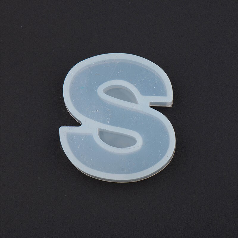Digital English Alphabet Epoxy Resin Molds Mixed Style Silicone Casting Molds For DIY Jewelry Making Findings Supplies Component: S