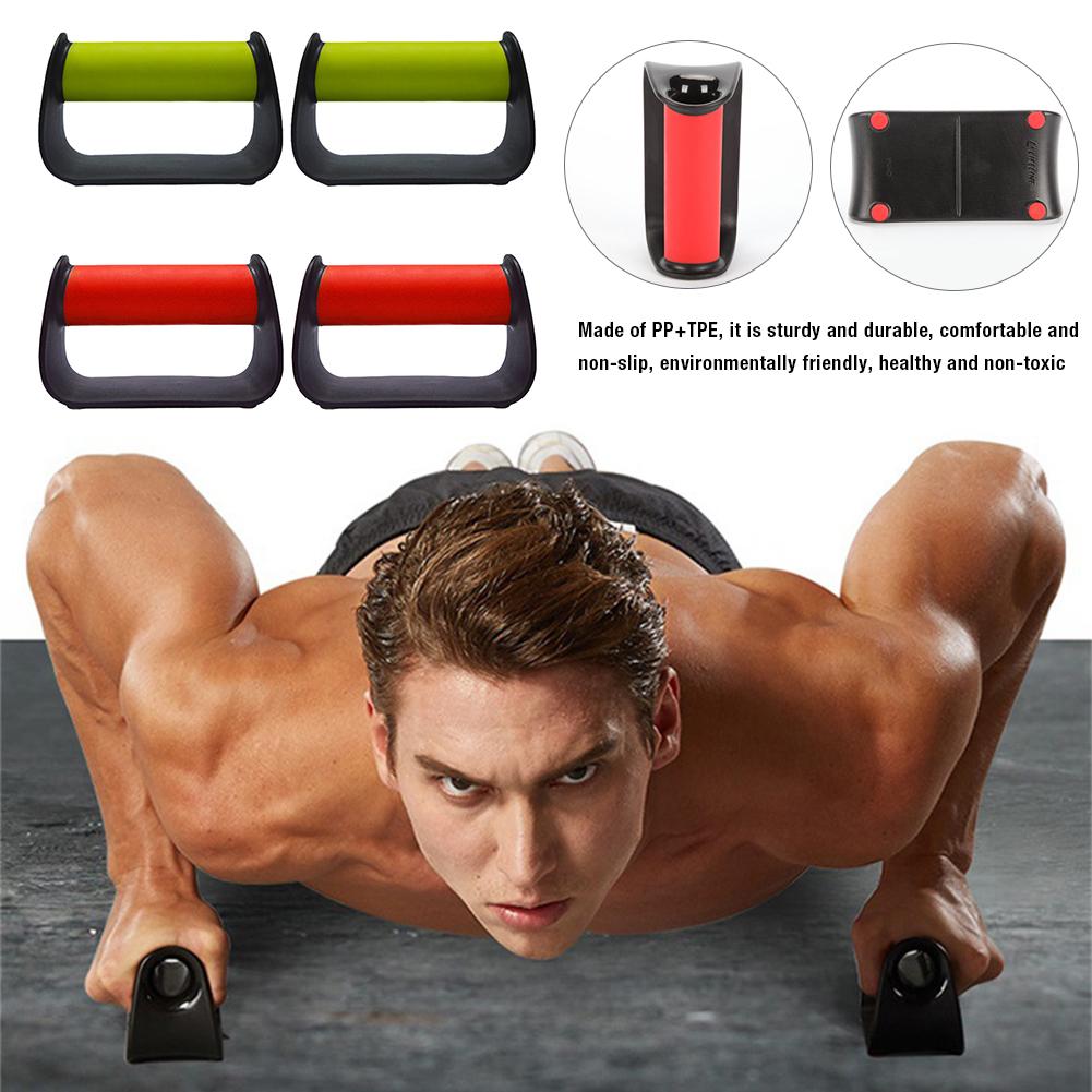 Sports Portable Push Up Stands Workout Pushup Handle Stands For Men Floor Pushup Training Program Gym Push Up Fitness Equipment