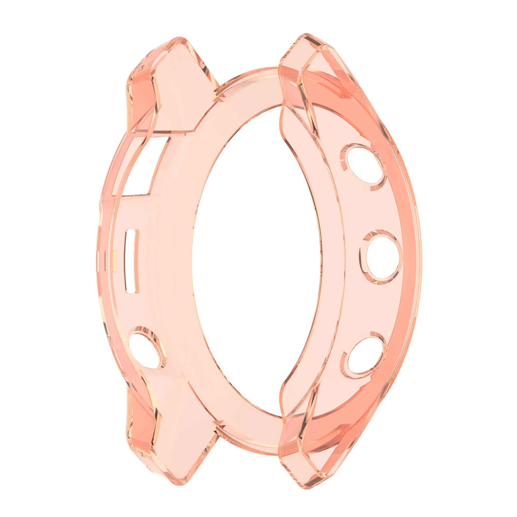 Transparante TPU Case voor Garmin Fenix 6 6S 6X Pro 7 7S 7X Pro 5 5S 5X Plus Zachte Beschermhoes voor Garmin horloge Slim Cover: XXL / Black Yellow