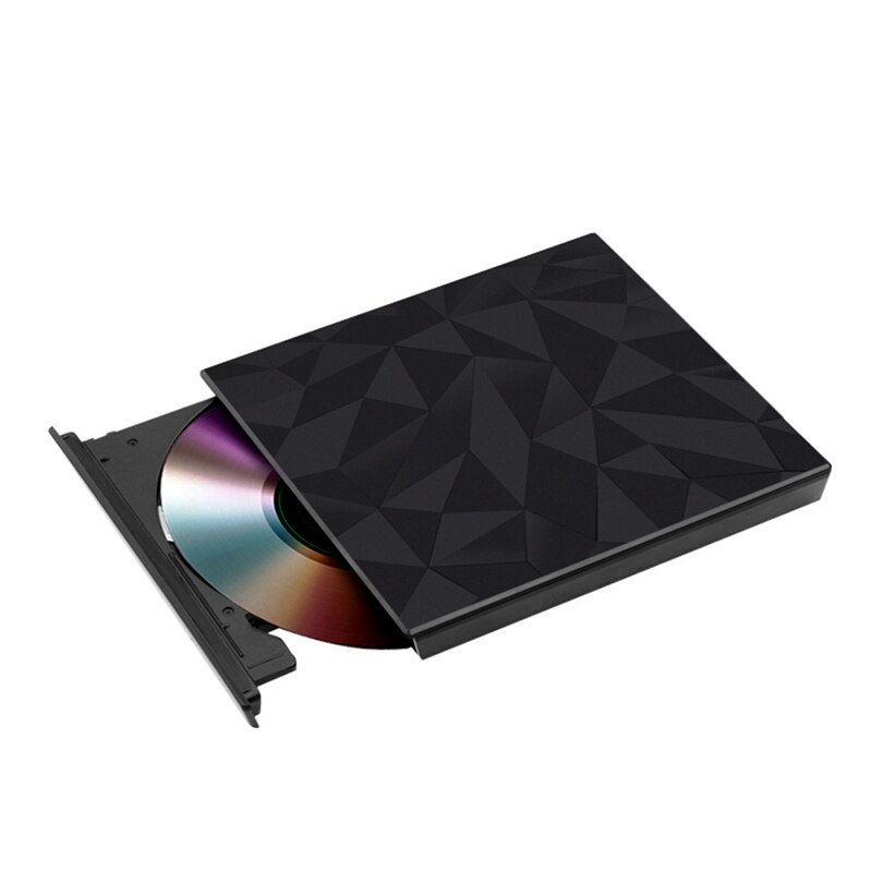 Externe Cd Dvd Drive Dvd Speler Usb 3.0 Ultra Dunne Optische Drive Voor Laptop Mac Desktop Venster 10 8 7 xp