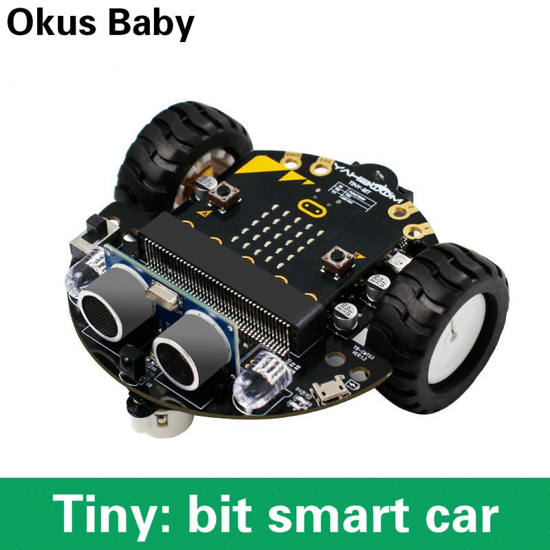 Diy Obstakel Vermijden Smart Programmeerbare Robot Auto Educatief Learning Kit