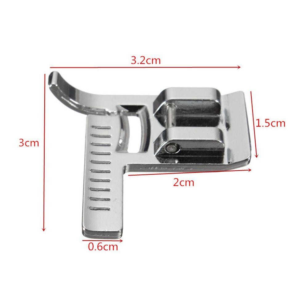 1 Pc Snap On Zig Zag Presser Feet For Brother Janome Home Sewing Machine Leather Pressure Foot Household