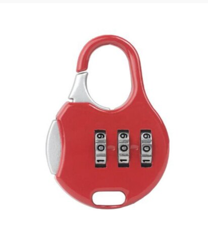 3 Mini wählen Ziffern Code Nummer Passwort Kombination Vorhängeschloss Sicherheit Reisen Sicherheit sperren Pro Gepäck sperren Vorhängeschloss Fitnessstudio: 01