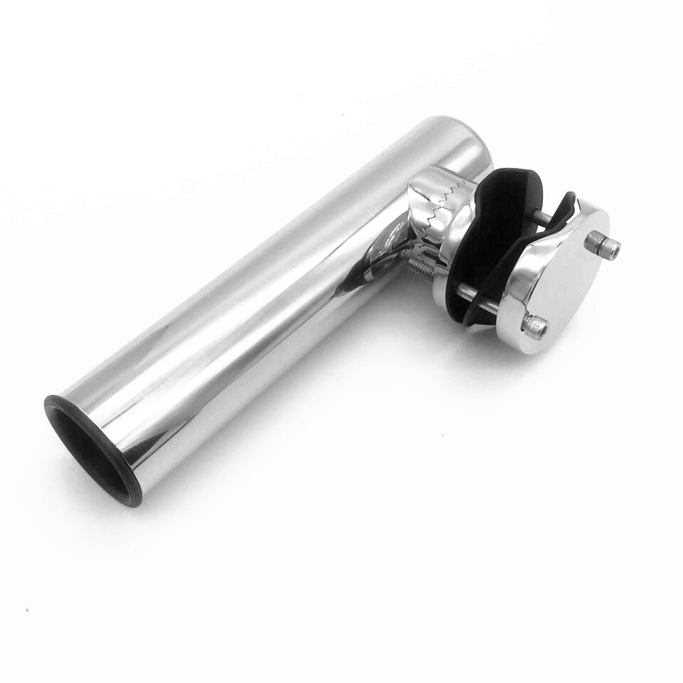 Soporte de barra de pesca para barco soporte de acero inoxidable para barco, estante de soporte para riel de 32-53mm, piezas de barcos para asiento de barco