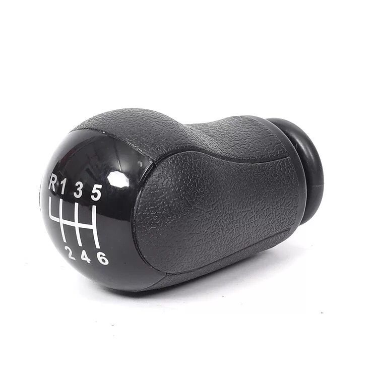 5/6 geschwindigkeit MT Auto Schaltknauf für Ford Fokus Mustang Galaxis Fest MK6 Mondeo MK3 S-MAX C-MAX Handball Zubehör: 6 Schwarz