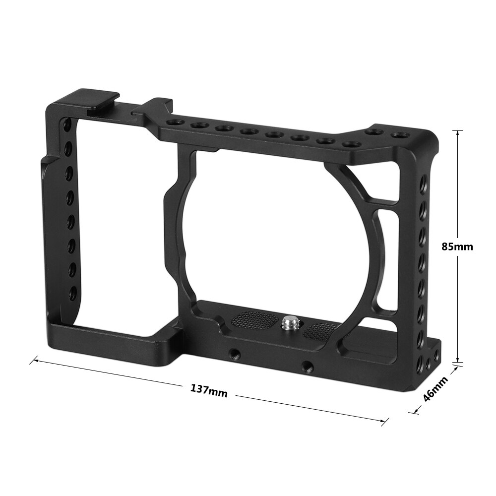 KIMRiG Della Macchina Fotografica Completa Gabbia Con Fredda Shoe Mount Per SONY A6000/A6300/A6400/A6500 Telecamere