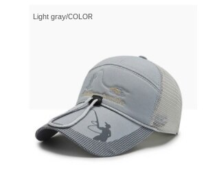 100% Vissen Hoed Mannen Outdoor Zon Bescherming Zonnescherm Vissen Hoed Sport Sneldrogende Wandelen Paardrijden Hoed Baseball Netto cap: PT-04