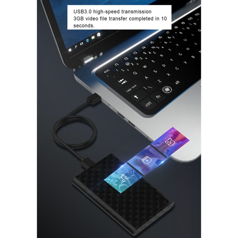 Notebook Harde Schijf Solid State Ssd Mobiele Harde Schijf Doos USB3.0 Externe 2.5 Inch