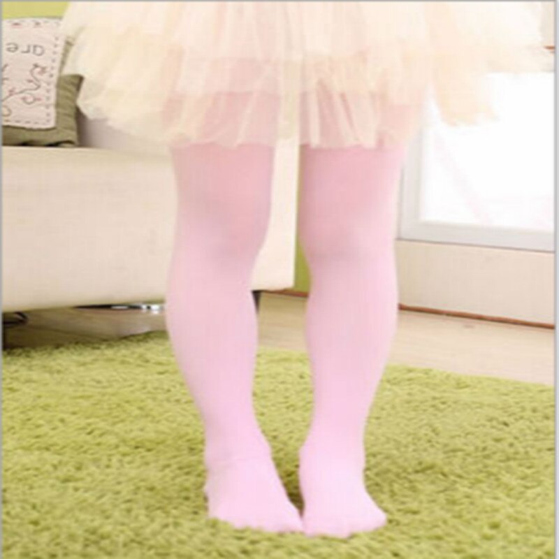 Cute Solid Children's Girls and Ladies Ballet Dance Tights Footed Seamless Size 4-18T