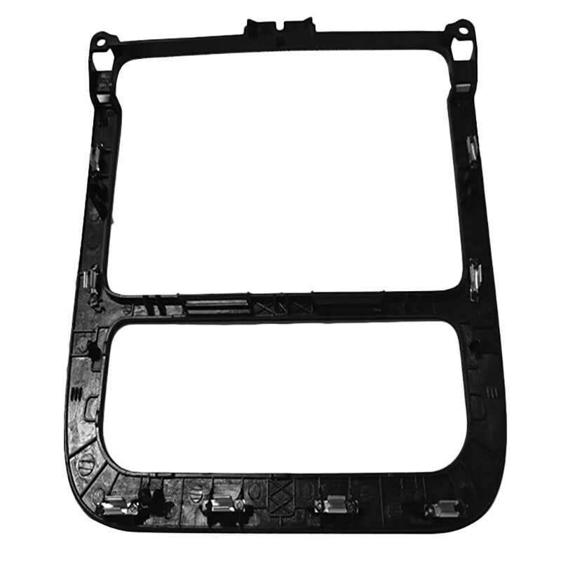 Svart automatisk klimaanlegg panel cd panel surround radio trim for jetta golf 5 mk5 mk6 1kd 858 069