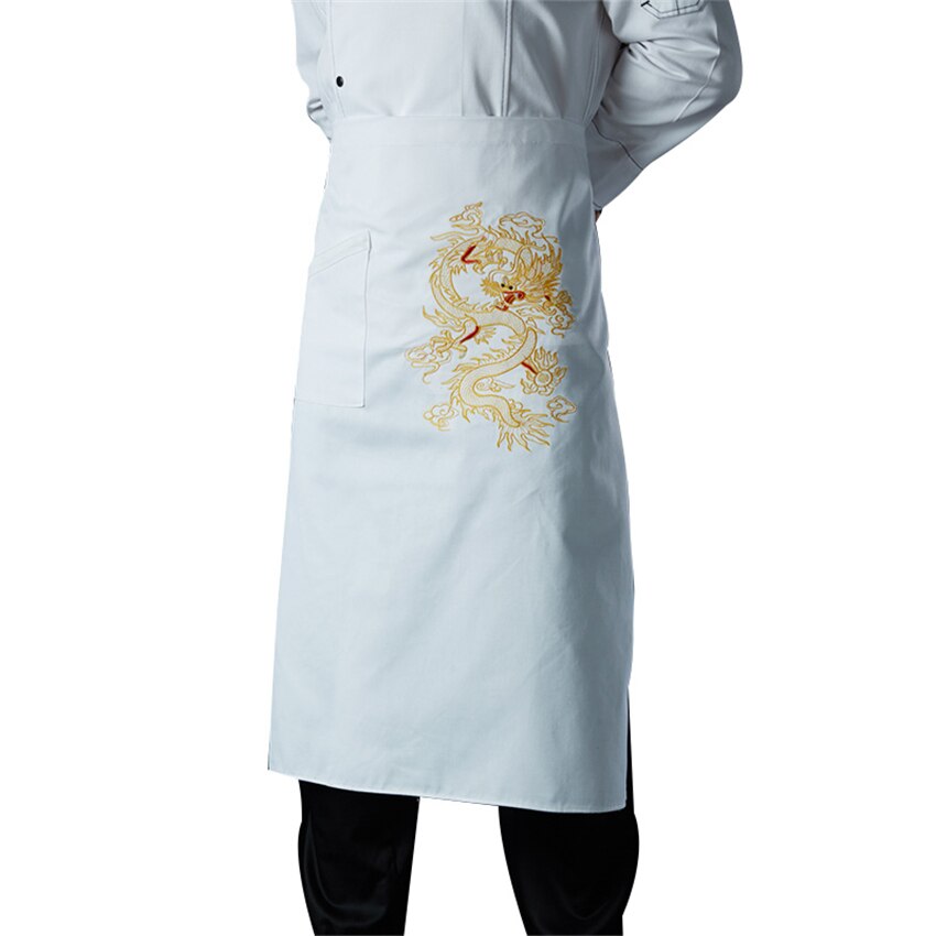 Catering 2022 News Apron Chinese Style Dragon Men Embroidery Chef Jacket Form Cook Categories Women Bakery Tunic Cook Bakery