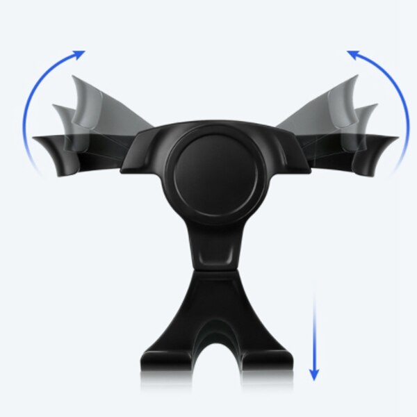 Zwaartekracht autohouder telefoonhouder draaistandaard auto telefoonhouder voor iphone 7 11 pro x samsung xiaomi