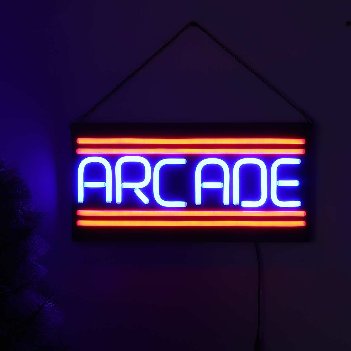 Luz LED de neón para ARCADE, barra colgante para , tienda, obra de arte Visual, decoración de lámpara de neón de 110-220V, iluminación de decoración de Bar y casa
