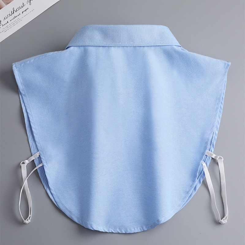 Colletto con chiusura a bottoni per vestiti con colletto decorativo a forma triangolo per ragazze dolci