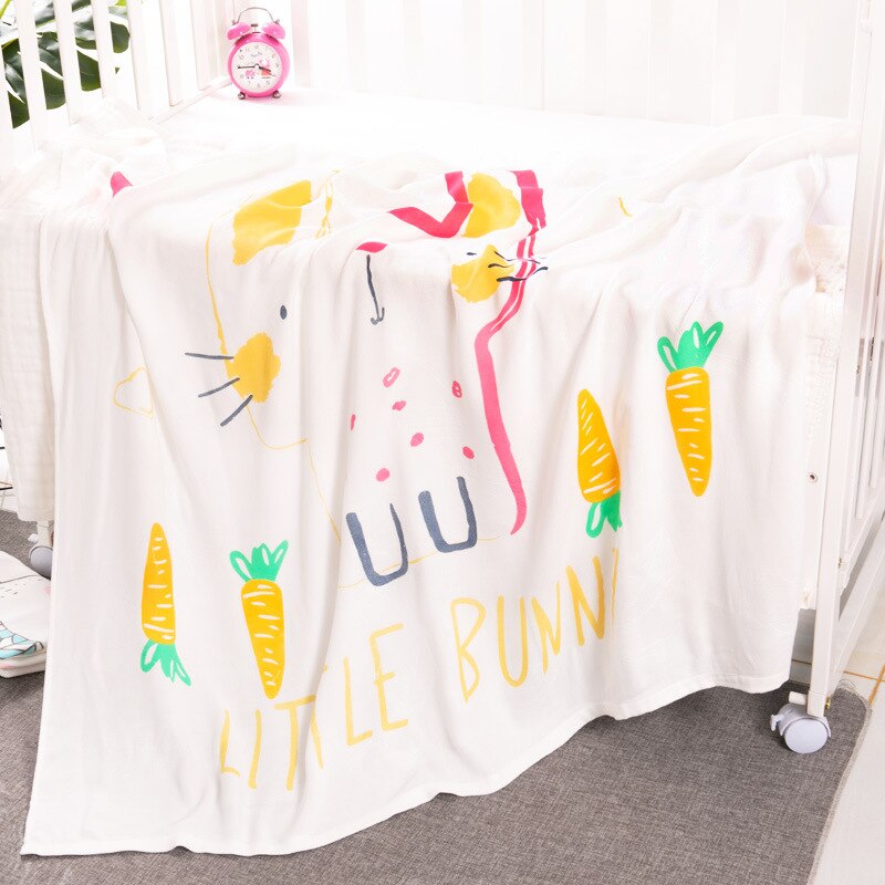 Colchas delgadas de doble cubierta en verano, aire acondicionado en verano y artículos frescos para bebés para recién nacidos 110*110cm