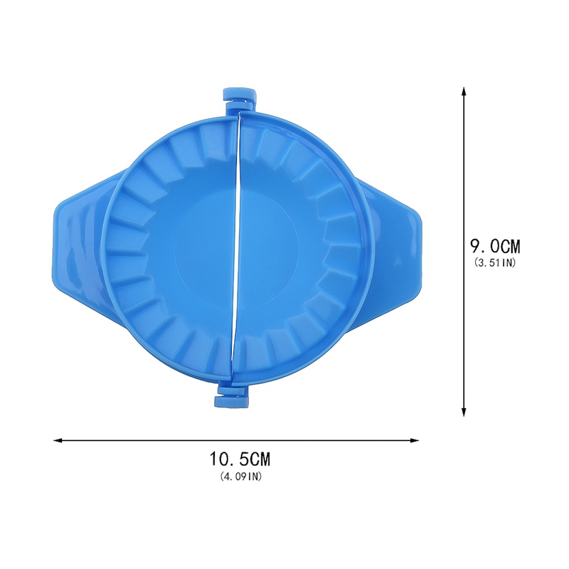 Kleur Willekeurige 1Pc Dumplings Modelling Gereedschap Keuken Magic Handleiding Pak Machine Food-Grade Plastic Snuifje