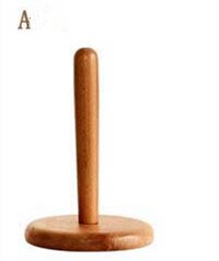 Étagères de rangement en bois de Style japonais distributeur, support en laine à tricoter ou pour tissu roulant, pour cuisine/salle de bain,: A