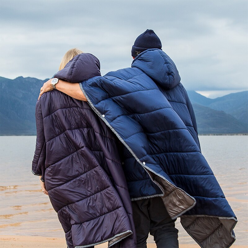 Naturehike Thermische Camping Schlafsack Mantel Stil Tragbare Warme Faul Schlafsack Wasserdichte Reise Wandern Poncho draussen