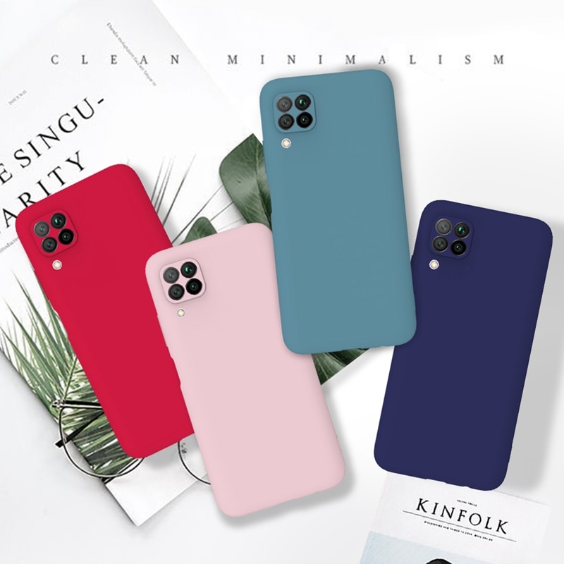 Zachte Siliconen Case Voor Huawei P40 Lite Case Candy Kleur Tpu Cover Voor Hawei Coque Huawei Nova 6se Nova6 se 5G Cover Etui