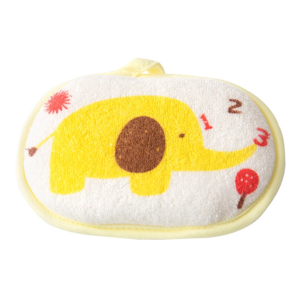 Newborn Baby Kids Shower Bath Sponge Cartoon Body Wash Towel Accessories Baby Supplies: C