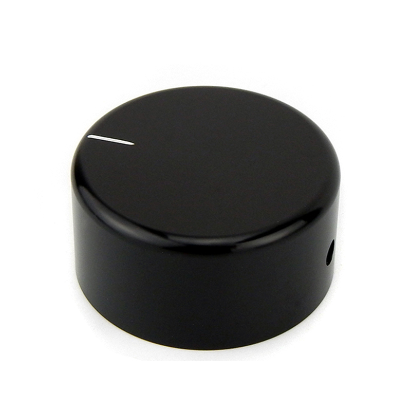 Aluminiowy tłumik Audio HIFI pokrętło głośności 1 szt. Średnica 38mm wysokość 22mm wzmacniacz pokrętło potencjometru: Black