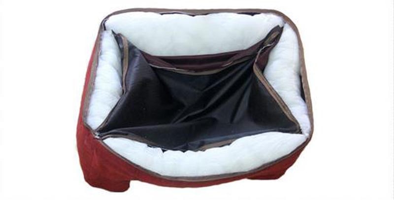 Niche de luxe amovible et lavable pour chien, niche douce et chaude pour chat, lit pour chiot, confortable, grand canapé pour animaux de compagnie, tapis et coussin