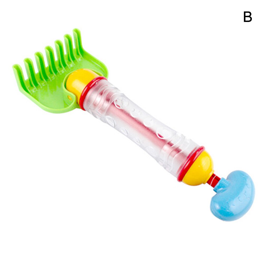 2 in 1 Multi-Function Water Spray Toy Sand Digging Shovel Rake Kid Outdoor Game Birthday Water Beach Toy SEC88: B