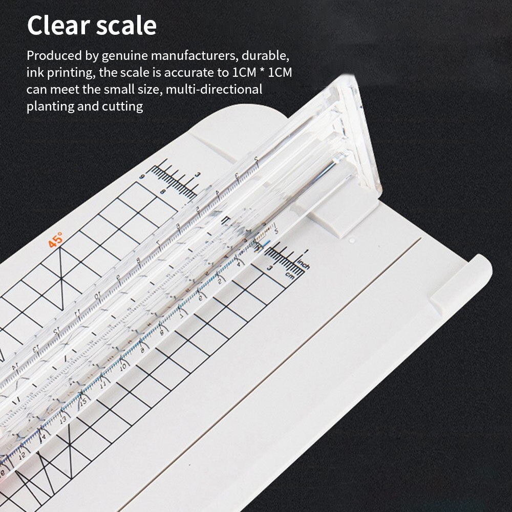 A4 Precision Paper Cutter Paper Trimmer Guillotine Cutting Mat For Photo Paper Scrapbook Trimmer Lightweight Cutting Mat Machine