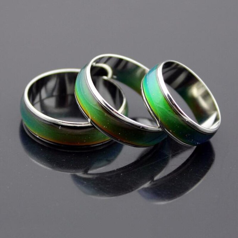 Stainless Ring Changing Color Mood Rings Feeling /... – Vicedeal