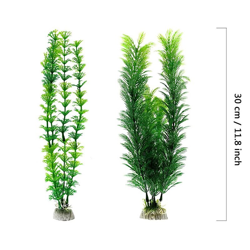 Artificial Water Plants Large Aquarium Plants Plastic Aquarium Decorations Vivid Simulation Creature Aquarium Landscape XBFF