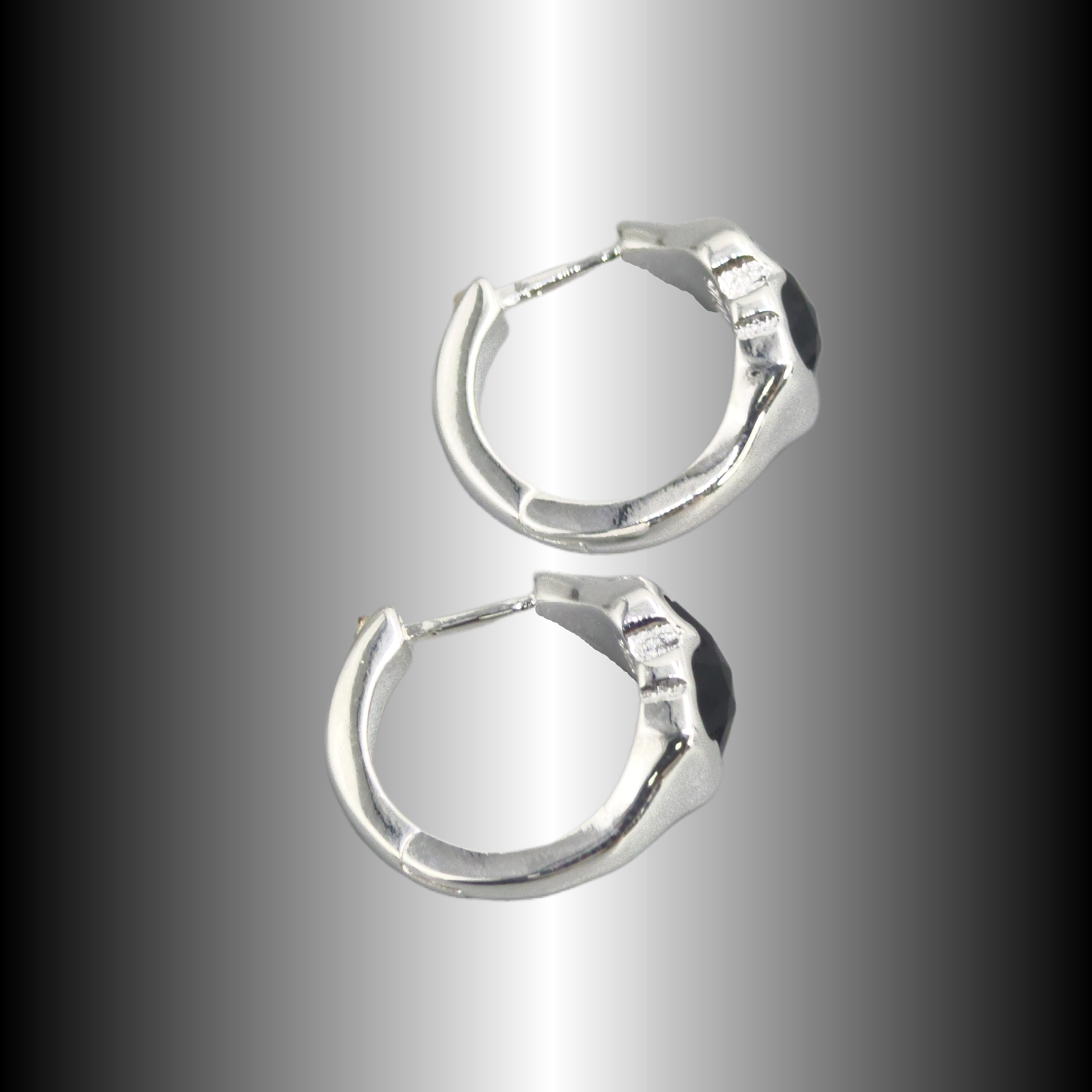 Kat accessoires 2025 Spaanse originele sieraden 925 zilveren vergulde kristallen oorbellen luxe prachtige meisjes cadeau: WHITE