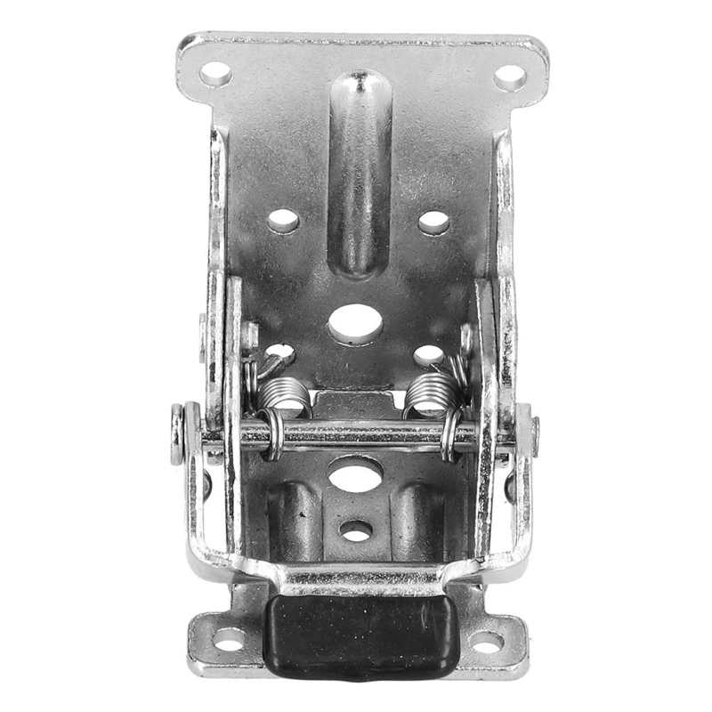 Folding Bracket Hinge 90° Hinge Aluminum Alloy Self‑Locking Foldable Table Leg Bracket Furniture Hardware Accessories