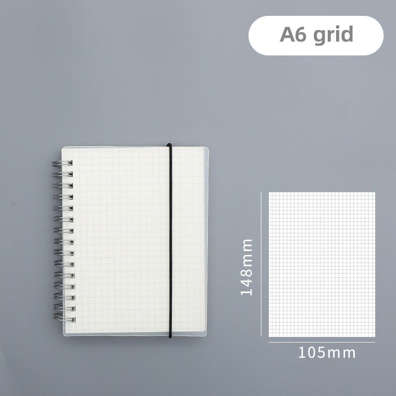 A5(80 ark )160 sider] gitter notesbog lille  a6 forretningsmøde notesbog arbejde blød kopi notesbog tidsplan: A6 gitter