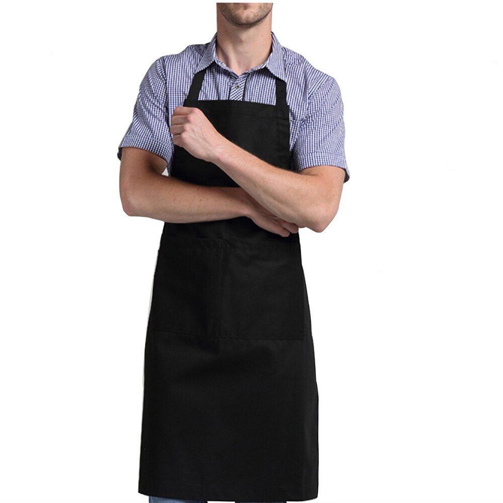 Geekhom Keuken Schorten Voor Vrouwen Mannen Thuis Cleaning Zwarte Mouwloze Keukenschort Chef Ober Bbq Cook Schoon Schort: Default Title