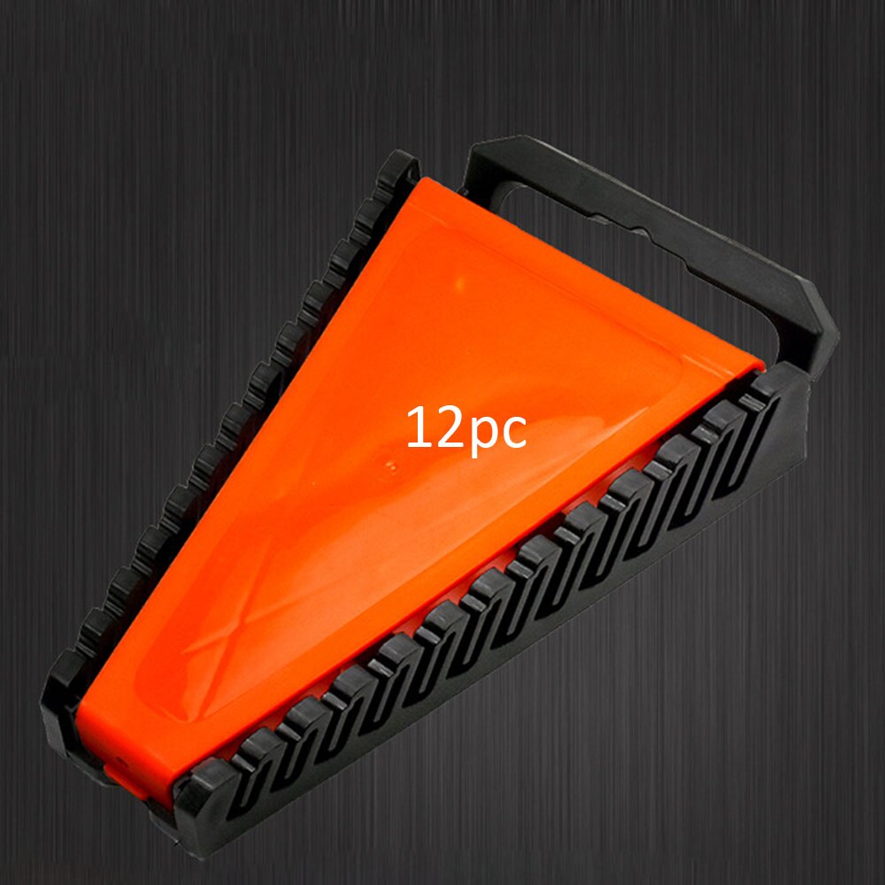 6/8/10 Slot Wrench Organizer Clip Holder Plastic Rack Spanner Storage Tool Organizer Garage Repair Bicycle/Car Hand Tools
