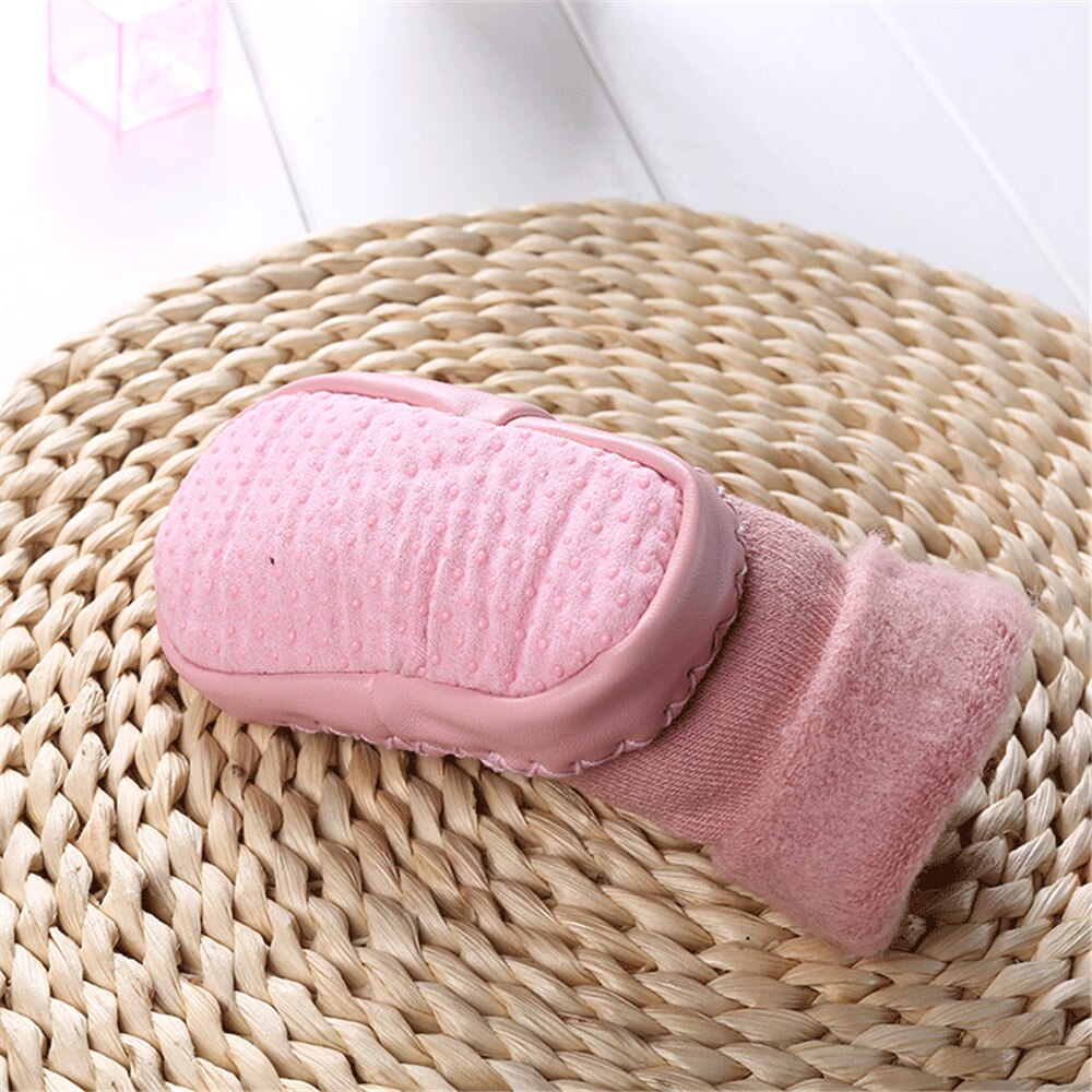 Wborn nette cartton baby Nicht-slip anti-herbst boden socken Baby Mädchen Jungen Anti-Slip Socken Pantoffel schuhe Stiefel