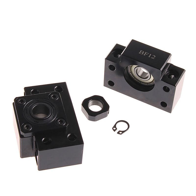 1set BK/BF10 BK/BF12 BK/BF15 BK/BF20 Ball Screw End Supports Bearing Mounts For SFU1204 SFU1605 SFU2005SFU2505 BallScrew Support