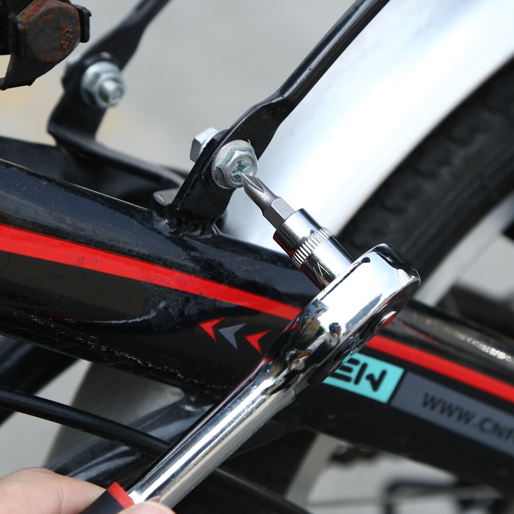 Multi-functional Socket Driver Bit Set Phillips Hex Torx Flat Ratchet Wrench Auto Car Repair Tool Kit