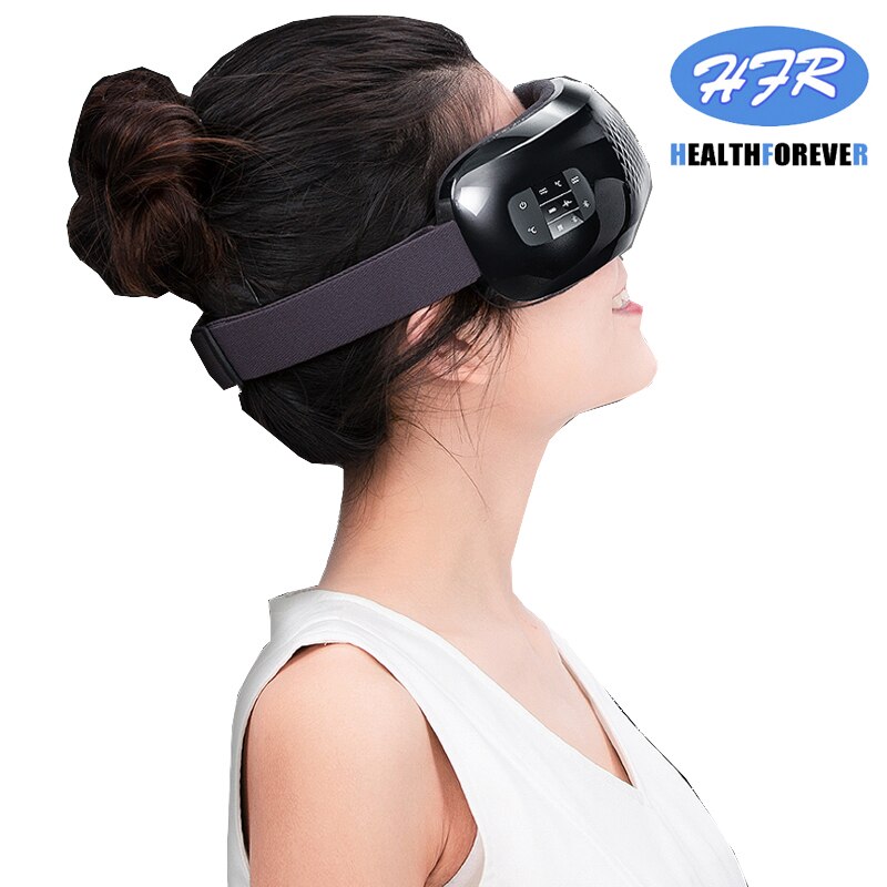 Smart Eye Massager Anti Wrinkles Eyes Massage for Tired Eyes Air Compression Heated Goggles Dark Circles Remove with Travel Case