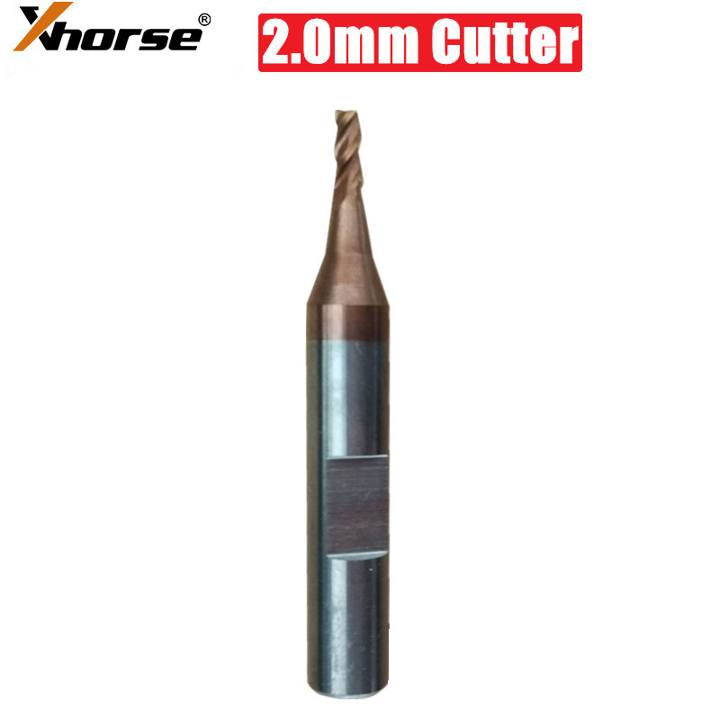 Fraise pour Xhorse CONDOR XC-MINI, dauphin XP005 XP007, Machine de découpe de clés, 1.0mm 1.5mm 2.0mm 2.5mm1.5/2.5mm