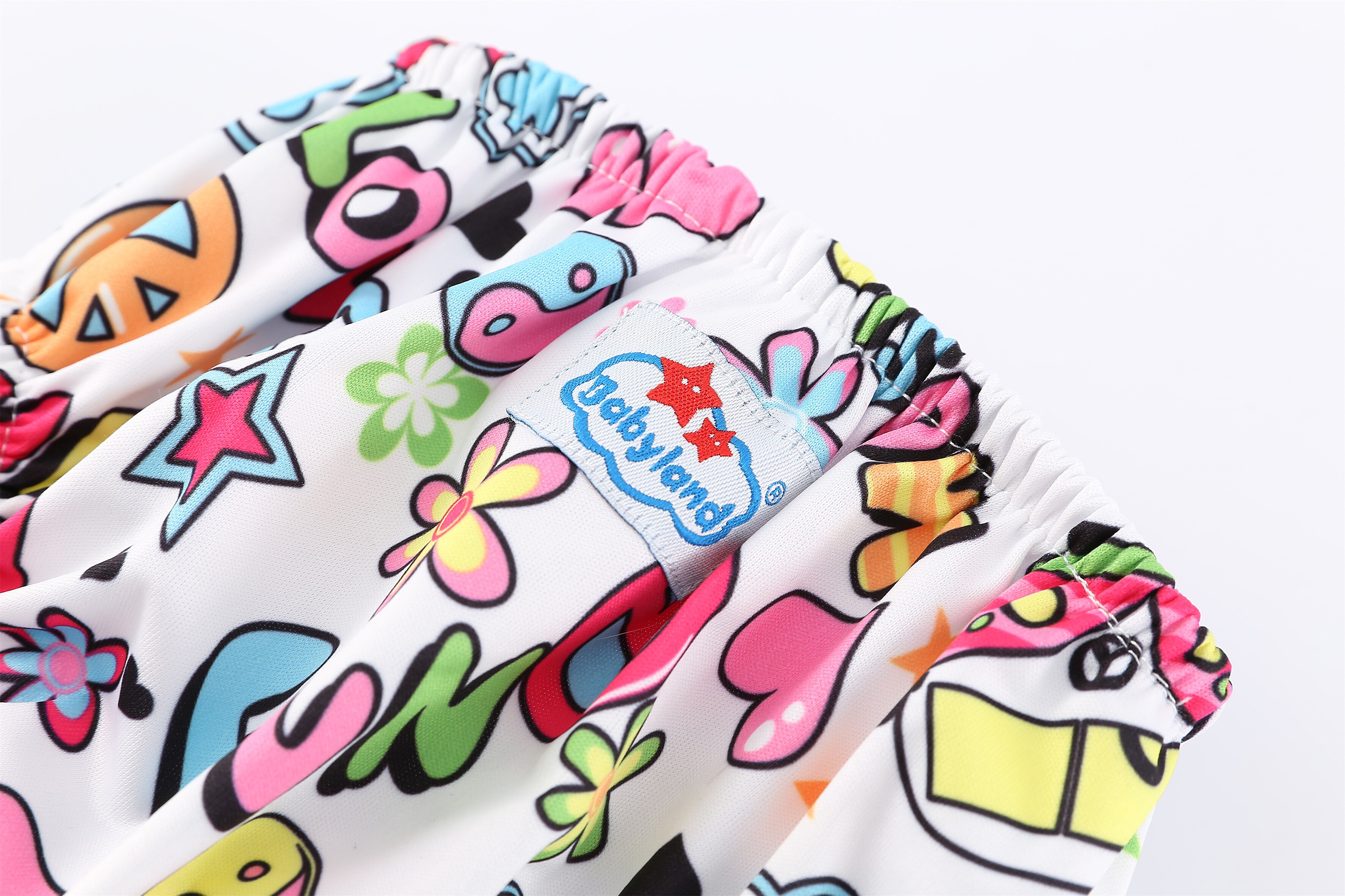 Babyland 4pcs Baby Swim Diaper Waterproof Adjustable Cloth Diaper Pool Pant Swimming Diaper Cover Reusable Washable Baby Nappies