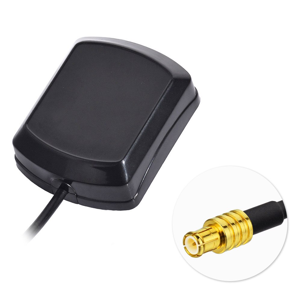 Eightwood-antena GPS externa de coche con conector macho MCX, 1575,42 ± 3 MHz, 3 M, GA01 aéreo activo para Clarion, TomTom, Garmin, Navman
