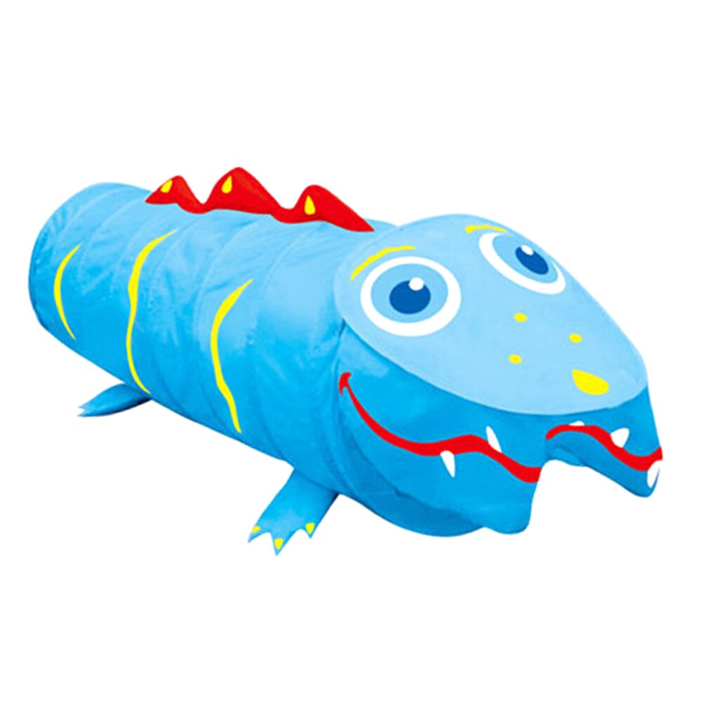 57 ''mignon Crocodile Pop Up Tunnel jouet jouer tente cabane bébé développement rampant Tunnel jeux