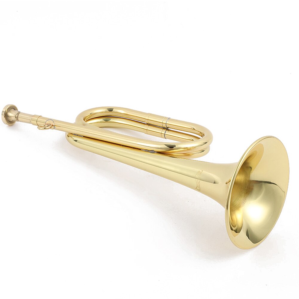 310mm Koper Bugel Retro Messing Trompet Prachtige Praktische Muziekinstrument