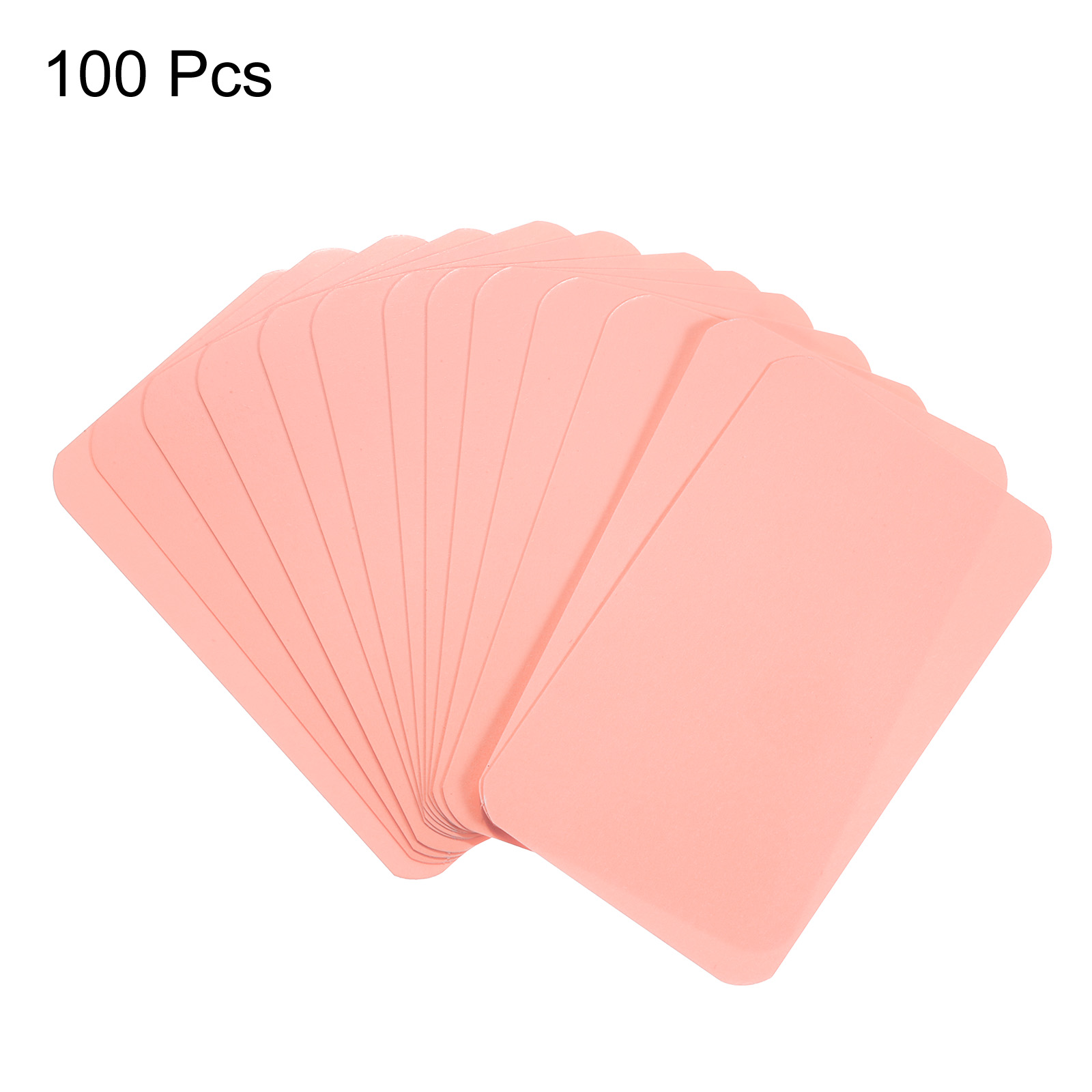 100 Stück 90 x 54 x 0,3 mm Kraftpapier-Karte, blanko, Visitenkarte, Nachricht, Hinweis, Dankeskarte, Schreibkarte, Etikett, Lesezeichen, Lernkarte: Lavendel