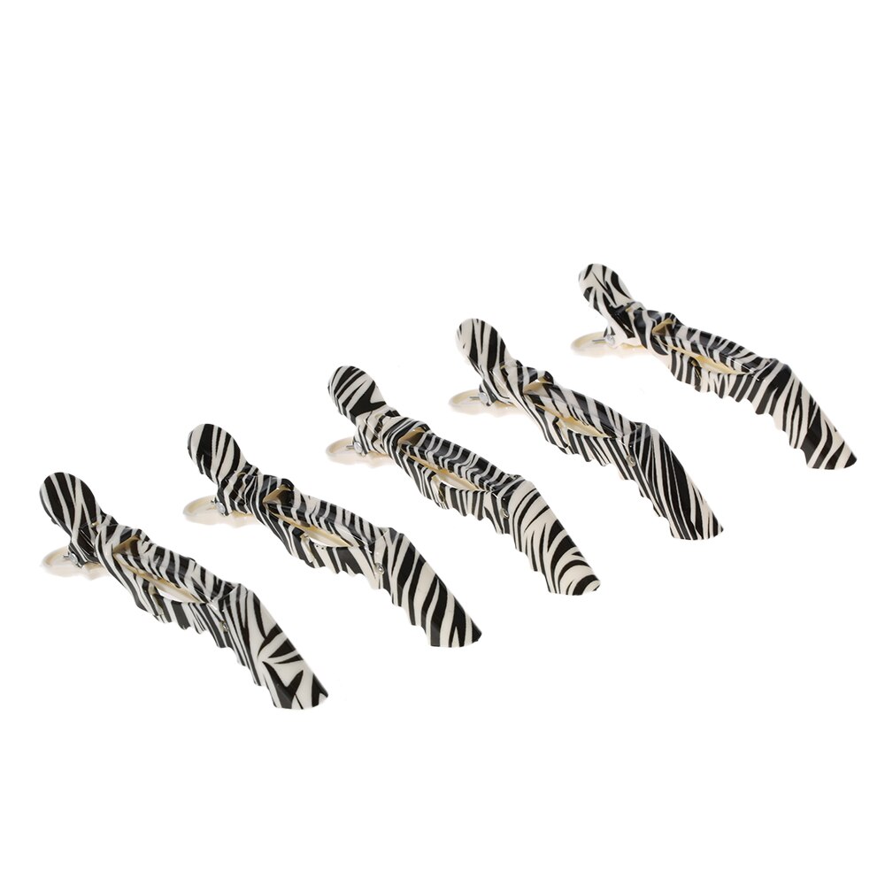 Pinzas para el pelo de cocodrilo para peluquería, pinzas para secar el pelo, accesorios para horquillas, herramientas de estilismo para el cuidado del cabello, 5 uds.